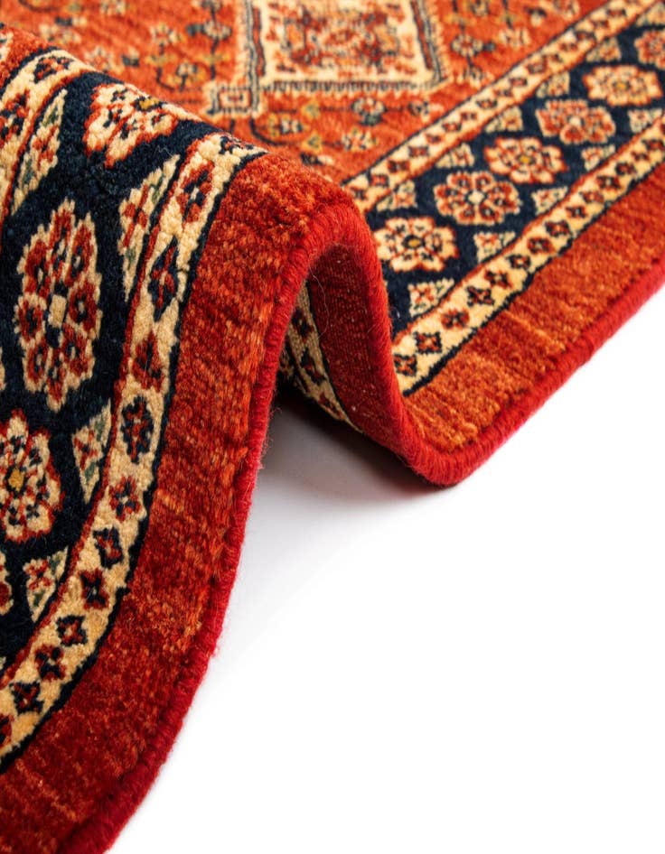 Detail image of  2' 9 x 9' 10 Luribaft Wool Runner Rug