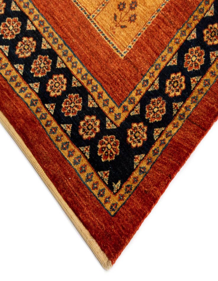 Detail image of  2' 11 x 6' 6 Luribaft Wool Runner Rug