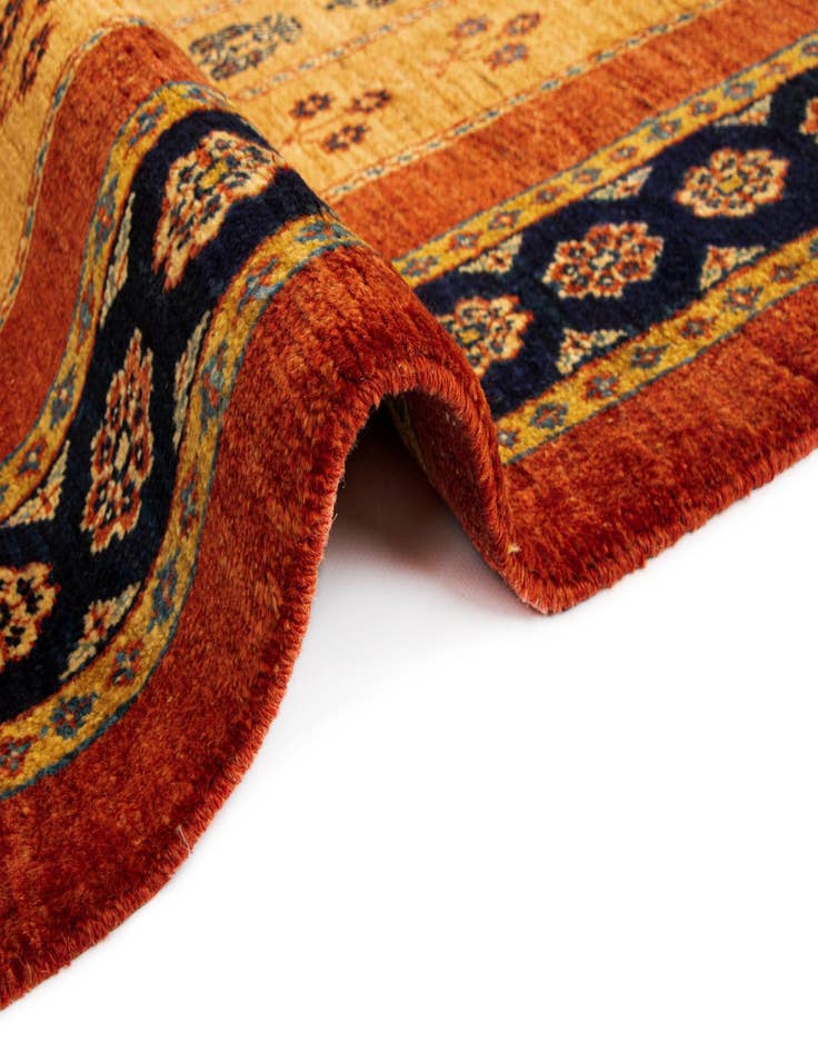 Detail image of  2' 11 x 6' 6 Luribaft Wool Runner Rug