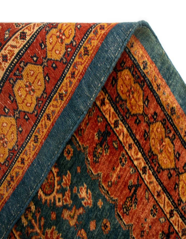 Detail image of  2' 10 x 6' 6 Luribaft Wool Runner Rug