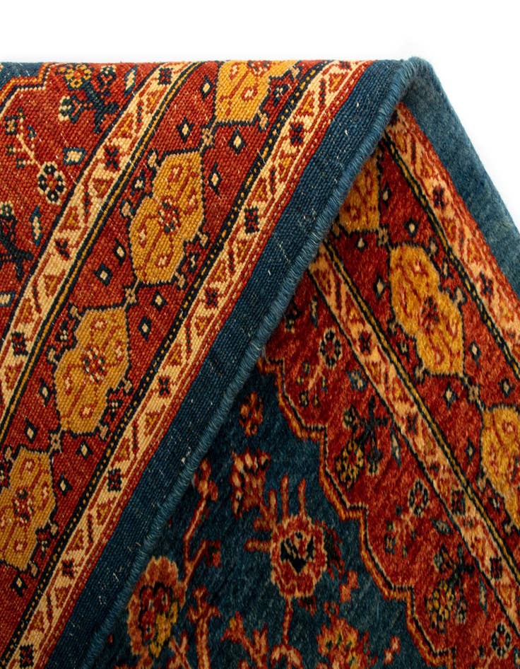 Detail image of  2' 8 x 6' 6 Luribaft Wool Runner Rug
