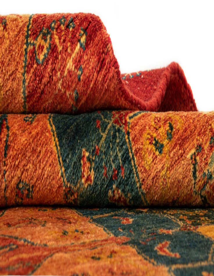 Detail image of  3' 1 x 7' 3 Luribaft Wool Runner Rug