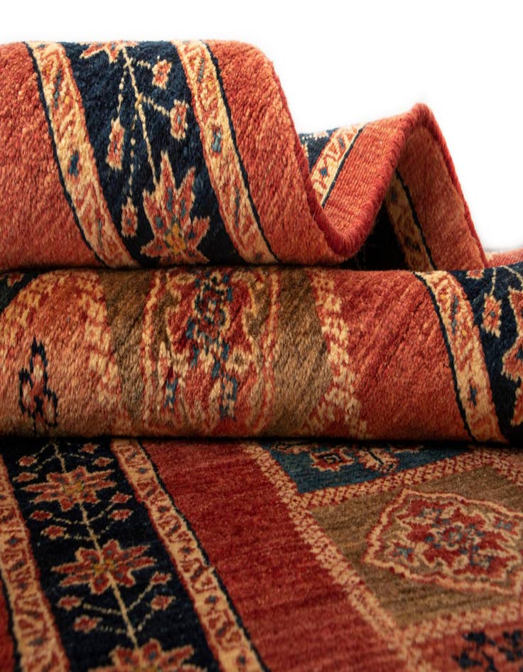 Detail image of  2' 9 x 6' 9 Luribaft Wool Runner Rug