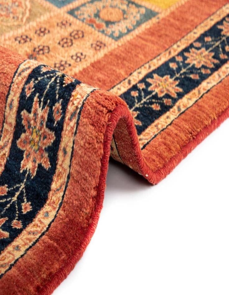 Detail image of  2' 9 x 6' 9 Luribaft Wool Runner Rug