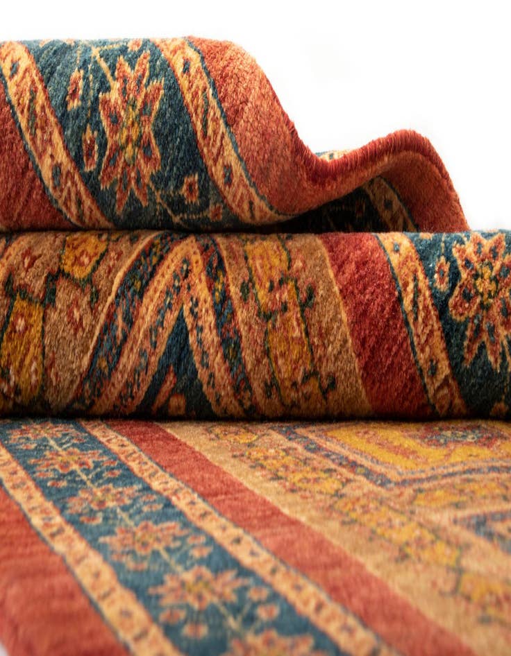 Detail image of  2' 9 x 6' 5 Luribaft Wool Runner Rug