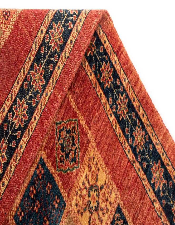 Detail image of  2' 9 x 6' 8 Luribaft Wool Runner Rug