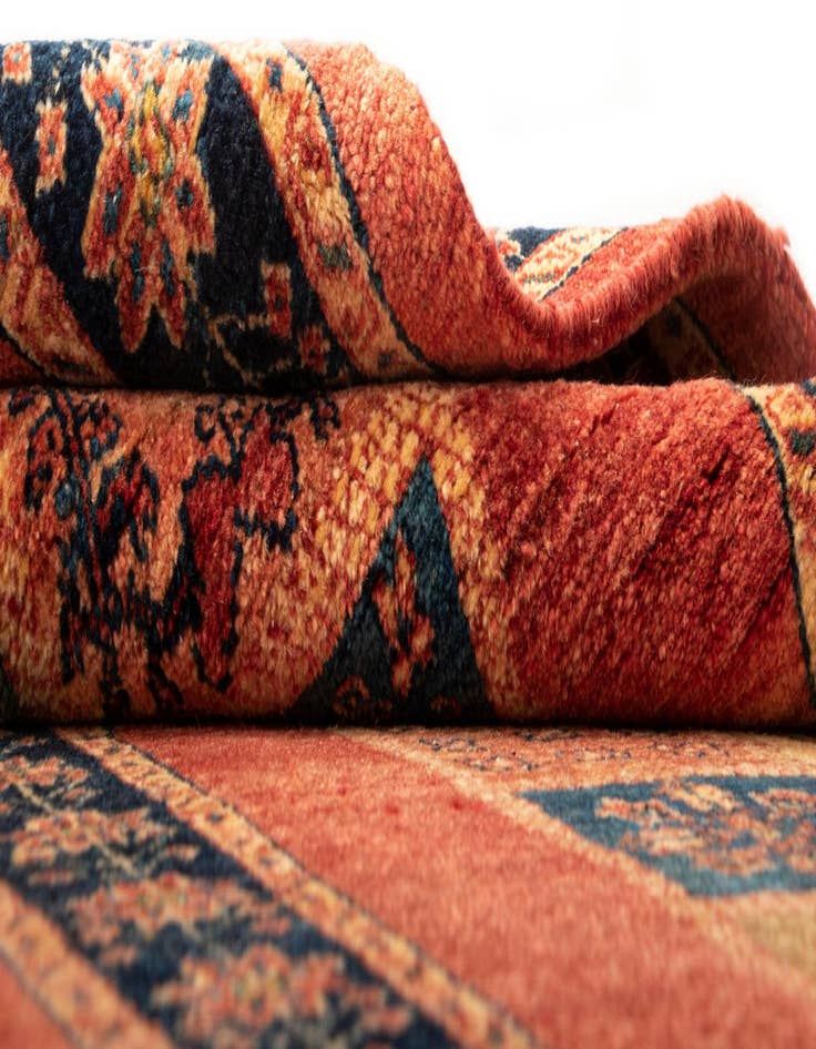 Detail image of  2' 9 x 6' 8 Luribaft Wool Runner Rug