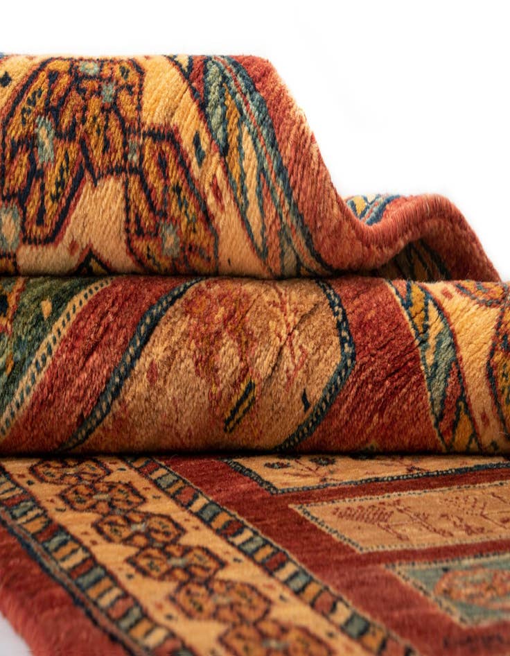 Detail image of  2' 9 x 6' 5 Luribaft Wool Runner Rug