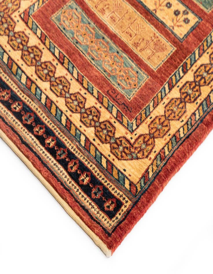 Detail image of  2' 9 x 6' 5 Luribaft Wool Runner Rug