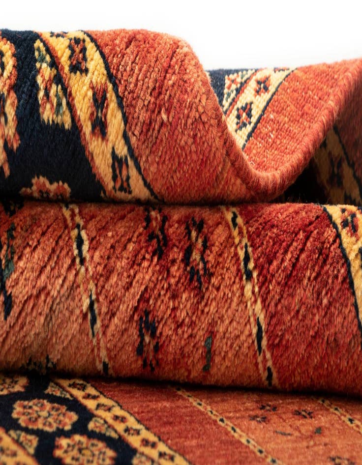 Detail image of  2' 10 x 6' 6 Luribaft Wool Runner Rug