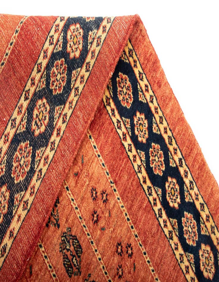 Detail image of  2' 10 x 6' 6 Luribaft Wool Runner Rug