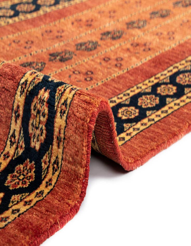 Detail image of  2' 10 x 6' 6 Luribaft Wool Runner Rug