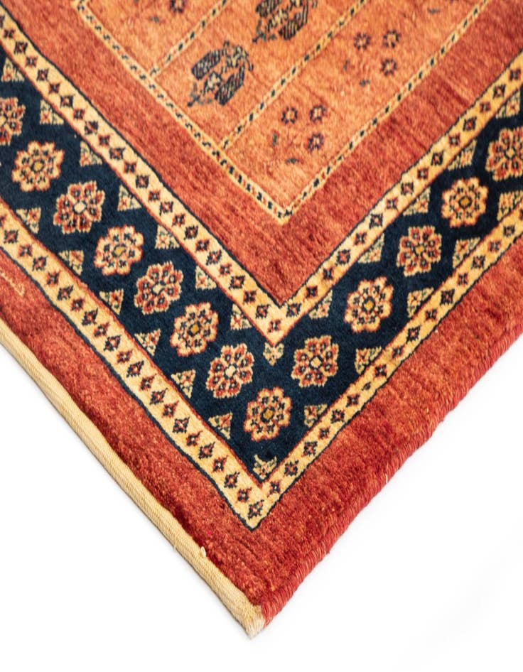 Detail image of  2' 10 x 6' 6 Luribaft Wool Runner Rug