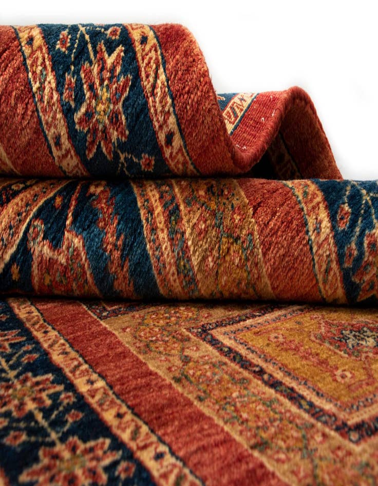 Detail image of  2' 8 x 6' 4 Luribaft Wool Runner Rug