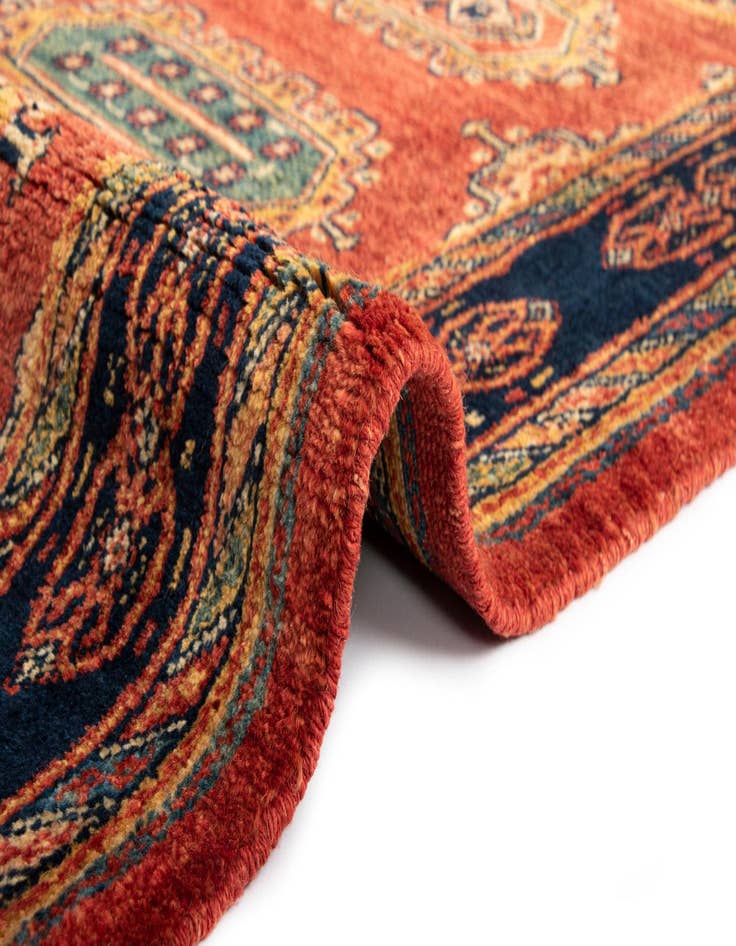 Detail image of  2' 10 x 6' 4 Luribaft Wool Runner Rug