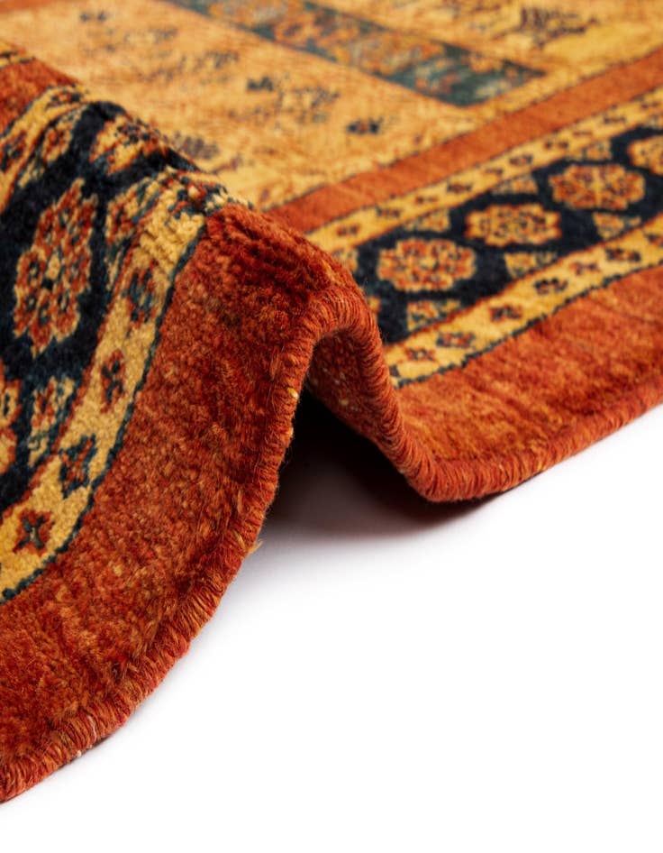 Detail image of  3' x 9' 3 Luribaft Wool Runner Rug