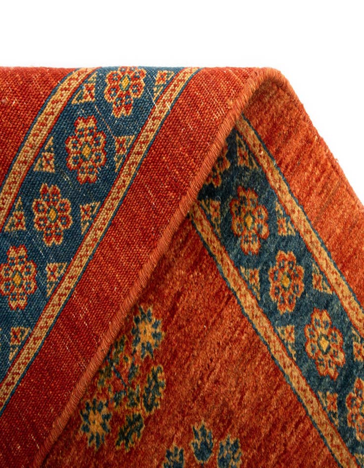 Detail image of  2' 8 x 9' 9 Luribaft Wool Runner Rug