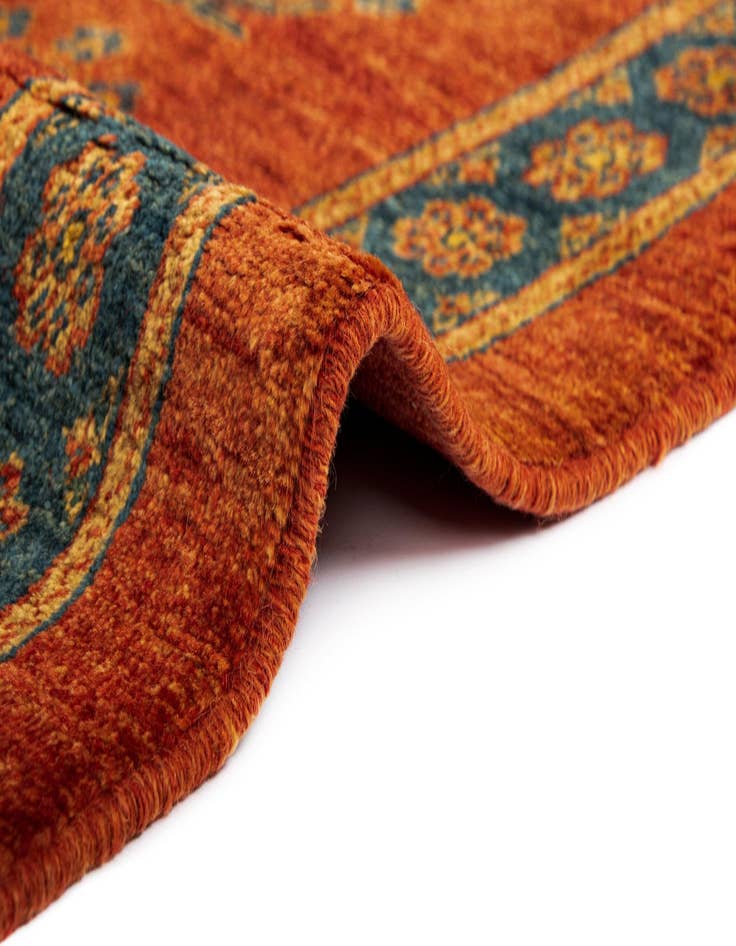 Detail image of  2' 8 x 9' 9 Luribaft Wool Runner Rug