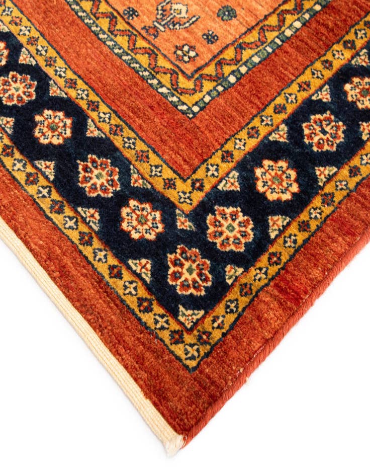 Detail image of  2' 7 x 9' 9 Luribaft Wool Runner Rug