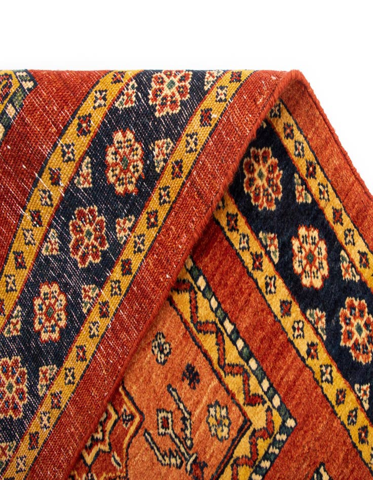 Detail image of  2' 7 x 9' 9 Luribaft Wool Runner Rug