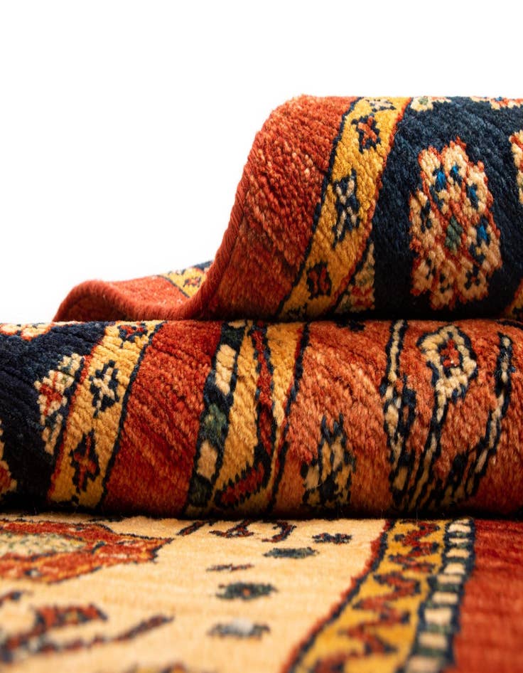 Detail image of  2' 7 x 9' 9 Luribaft Wool Runner Rug