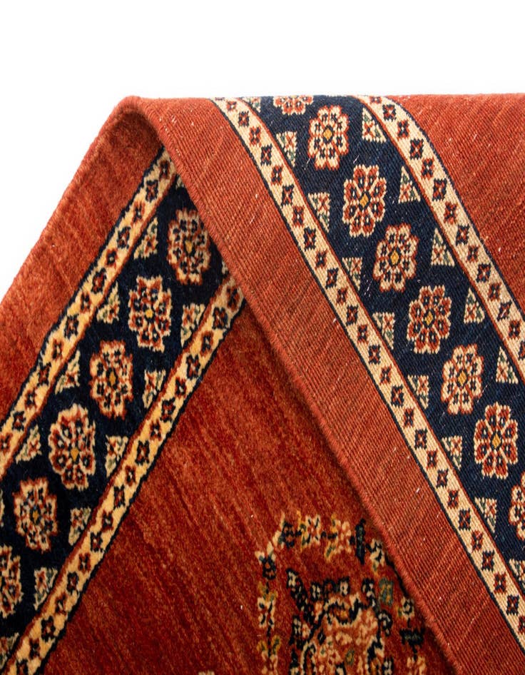 Detail image of  2' 8 x 9' Luribaft Wool Runner Rug