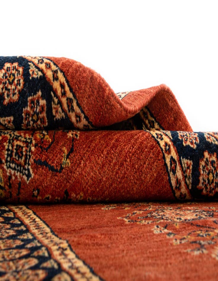 Detail image of  2' 8 x 9' Luribaft Wool Runner Rug