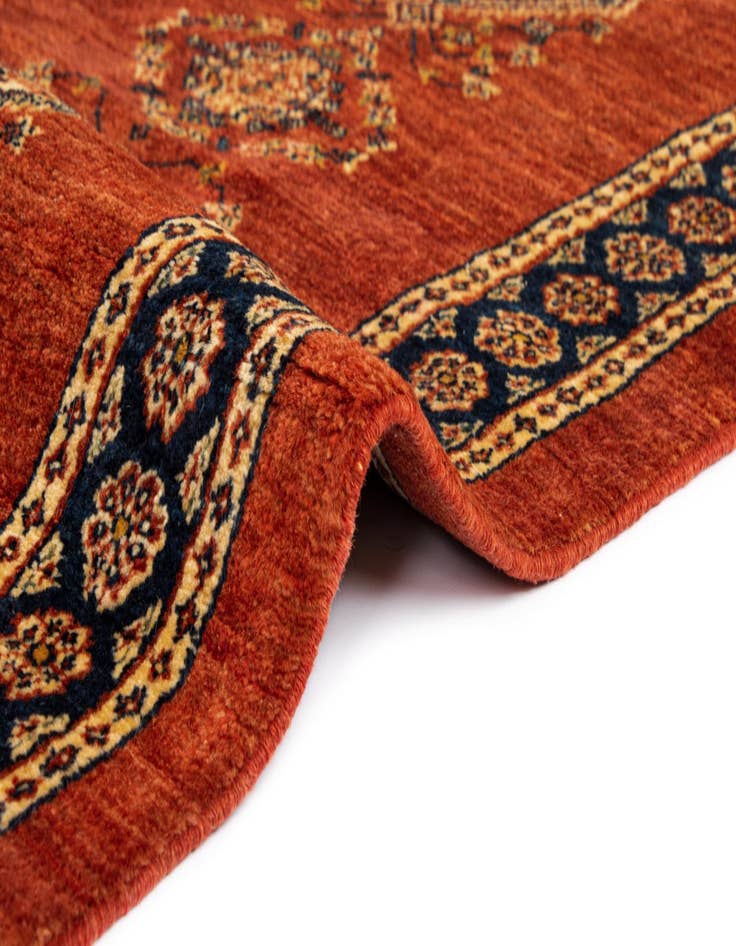 Detail image of  2' 8 x 9' Luribaft Wool Runner Rug