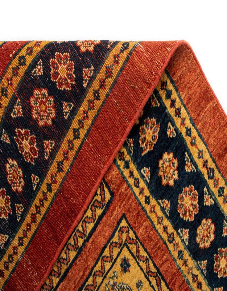 Detail image of  2' 8 x 9' 4 Luribaft Wool Runner Rug