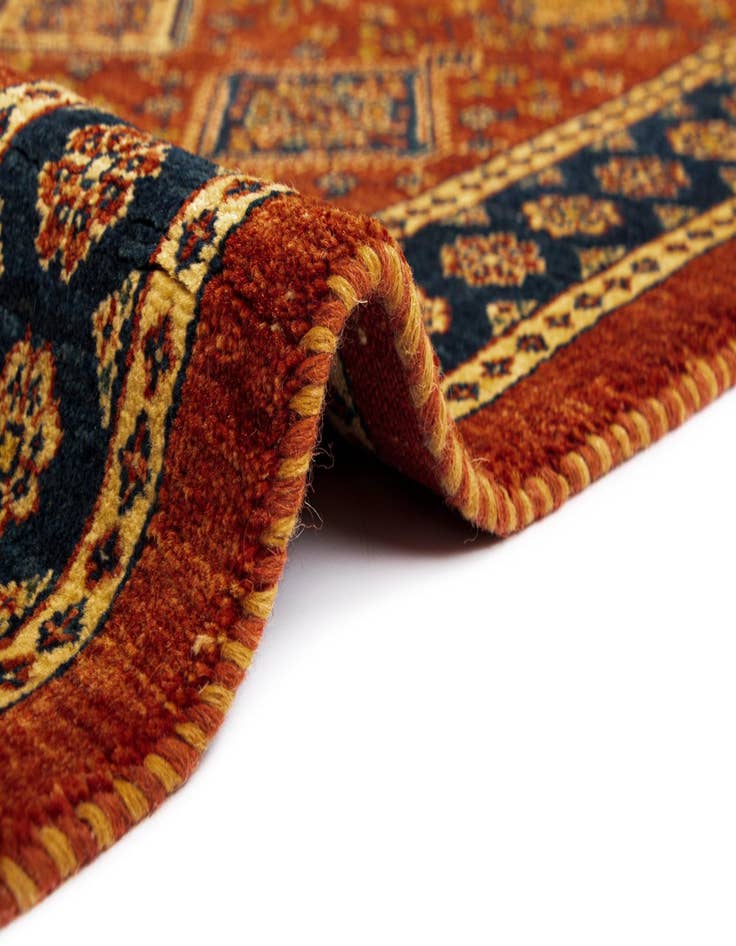 Detail image of  2' 8 x 9' 3 Luribaft Wool Runner Rug