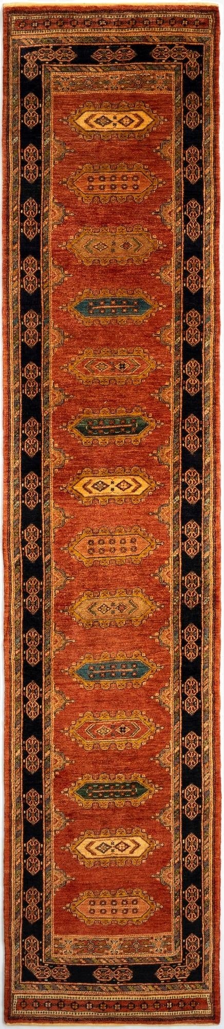  2' 9 x 13' 3 Luribaft Wool Runner Rug