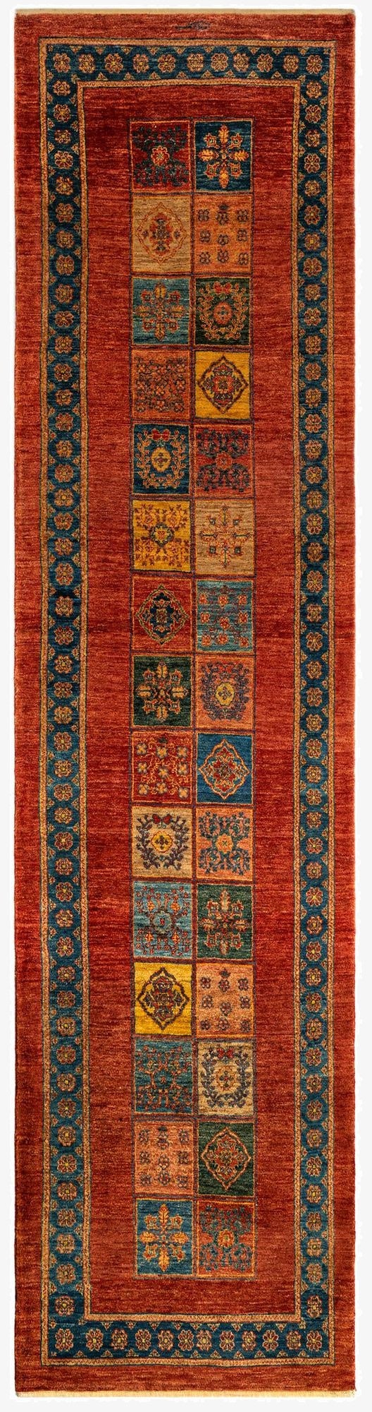  2' 8 x 11' 3 Luribaft Wool Runner Rug