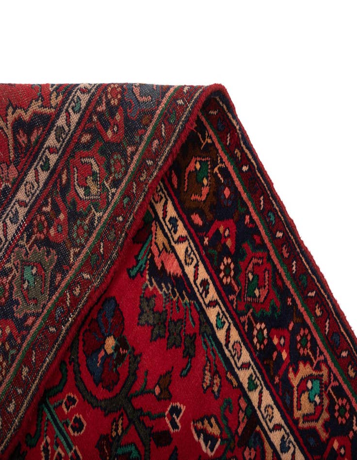 Detail image of  3' 8 x 12' 3 Mahal Wool Runner Rug