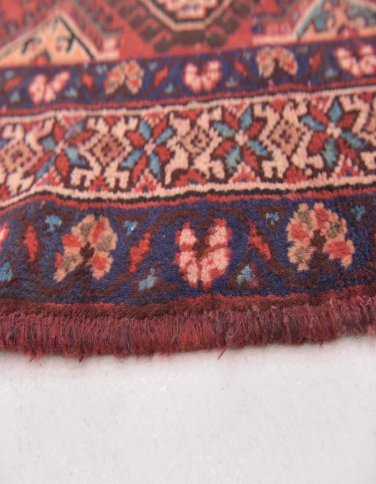 Detail image of  5' x 9' 10  Hand Knotted Mahal Persian Wool Runner Rug