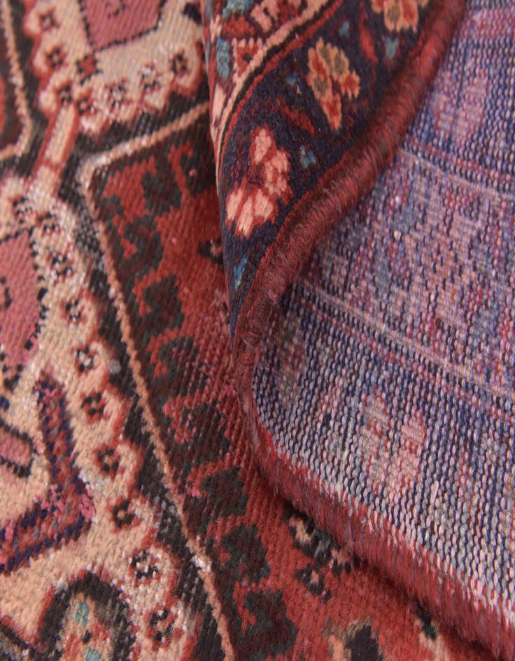 Detail image of  5' x 9' 10  Hand Knotted Mahal Persian Wool Runner Rug