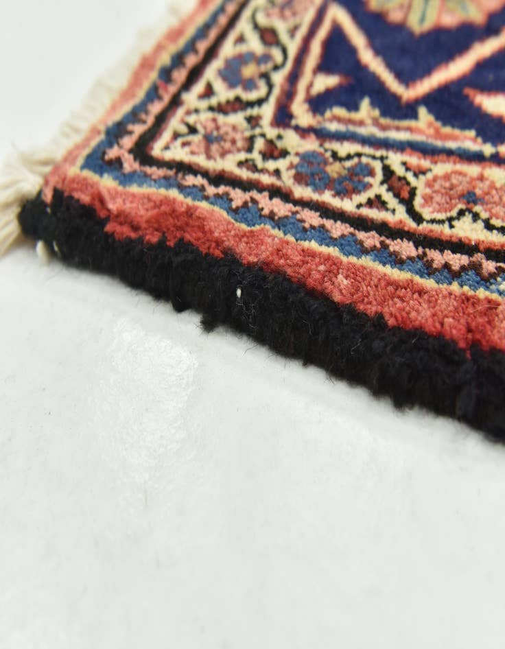 Detail image of  5' 7 x 11' 3  Hand Knotted Mahal Persian Wool Runner Rug
