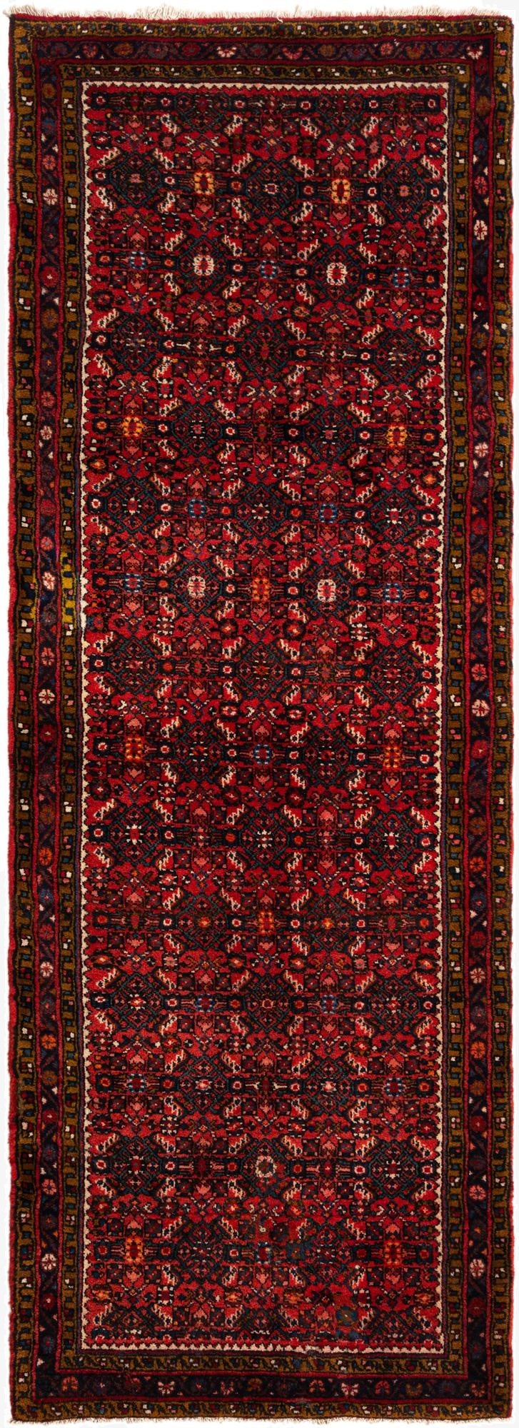  3' 7 x 10' 1 Mahal Wool Runner Rug