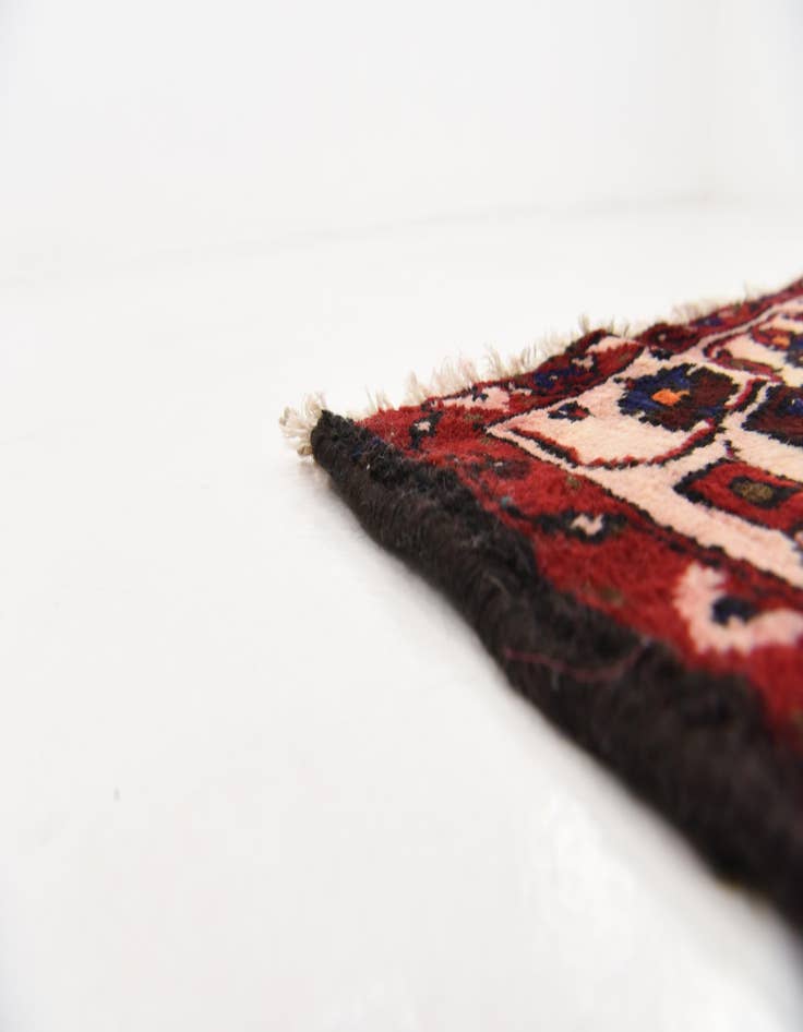 Detail image of  4' 8 x 10' 2  Hand Knotted Malayer Persian Wool Runner Rug