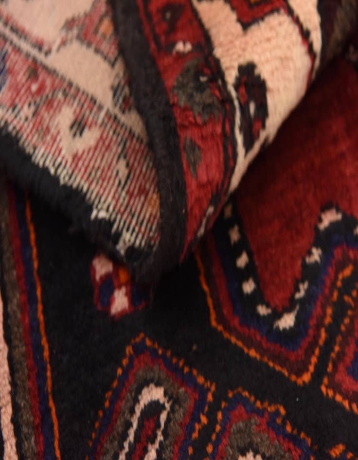 Detail image of  4' 8 x 10' 2  Hand Knotted Malayer Persian Wool Runner Rug