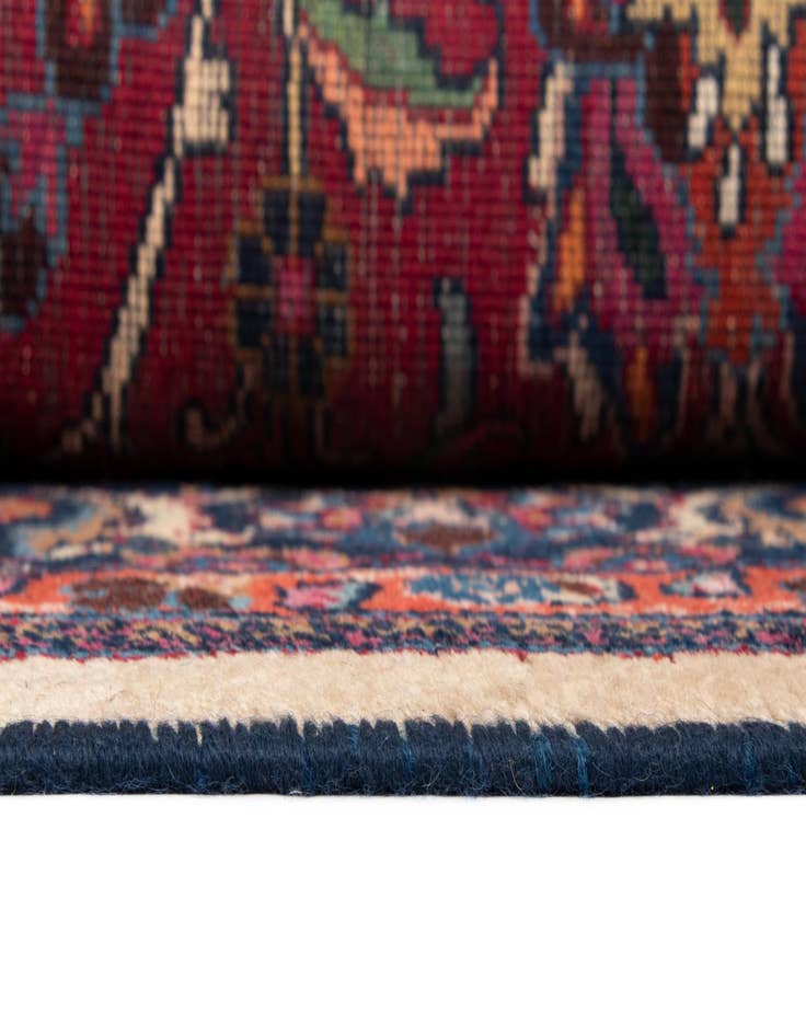 Detail image of  6' 6 x 11' 7 Mashad Wool Runner Rug