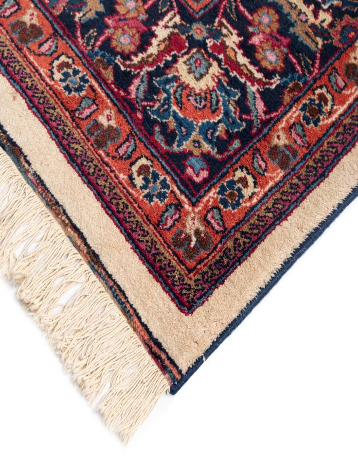 Detail image of  6' 6 x 11' 7 Mashad Wool Runner Rug