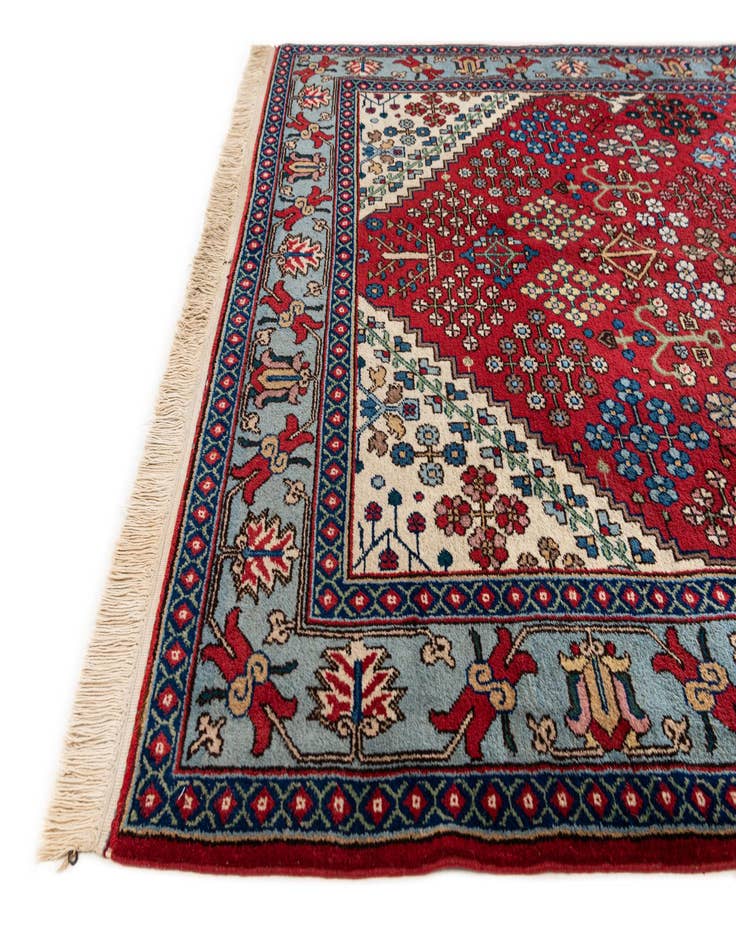 Detail image of  5' 3 x 13' 1  Hand Knotted Maymeh Wool Runner Rug