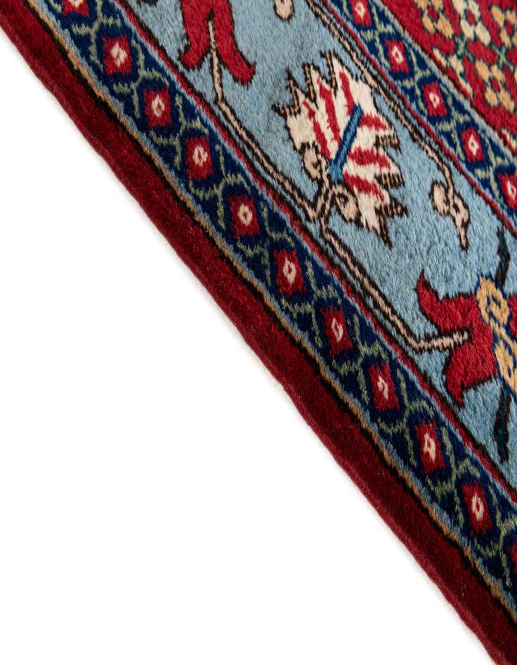 Detail image of  5' 3 x 13' 1  Hand Knotted Maymeh Wool Runner Rug