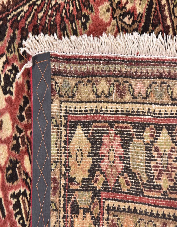 Detail image of  3' 5 x 10'  Hand Knotted Mehraban Persian Wool Runner Rug