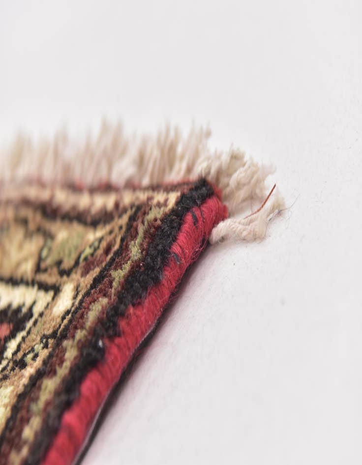 Detail image of  3' 5 x 10'  Hand Knotted Mehraban Persian Wool Runner Rug