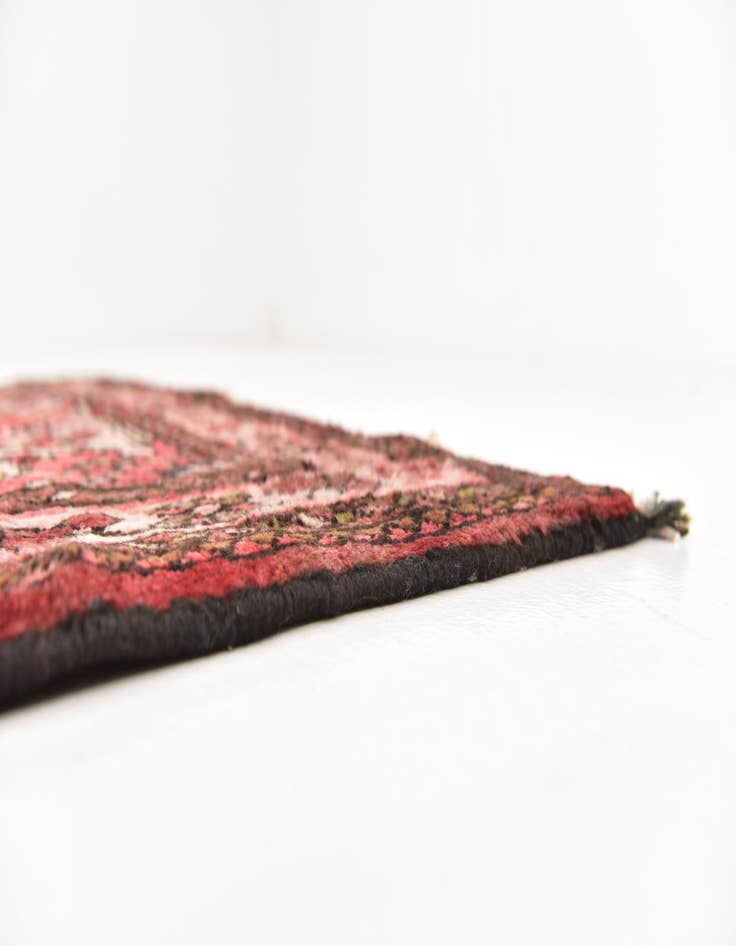 Detail image of  4' x 10' 5  Hand Knotted Meshkin Persian Wool Runner Rug