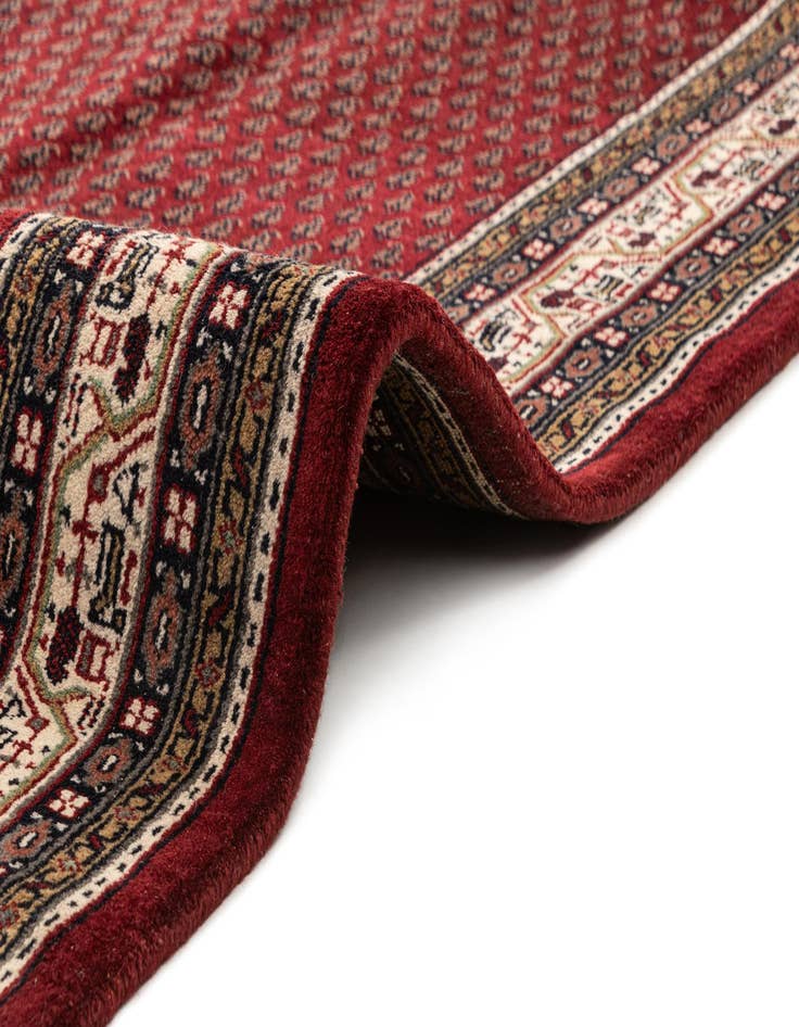 Detail image of  6' 1 x 11' 7  Hand Knotted Mir Wool Runner Rug