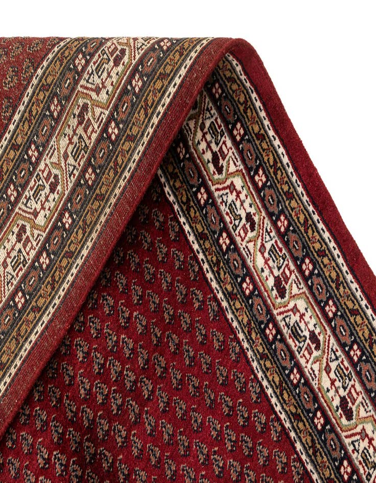 Detail image of  6' 1 x 11' 7  Hand Knotted Mir Wool Runner Rug