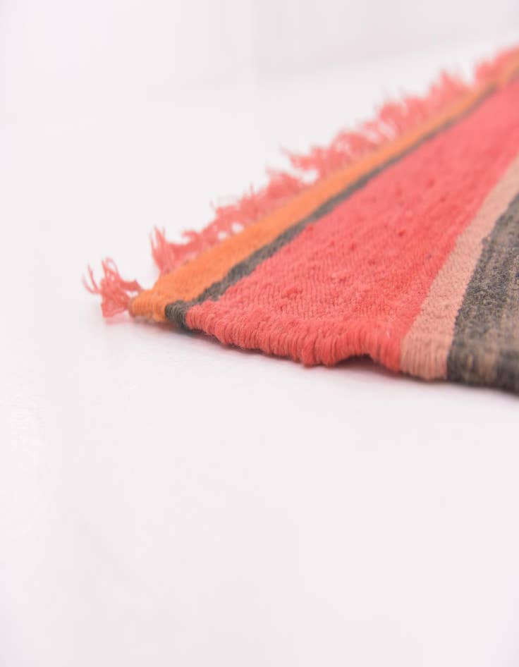 Detail image of  5' 3 x 10' 6  Hand Knotted Moroccan Wool Runner Rug