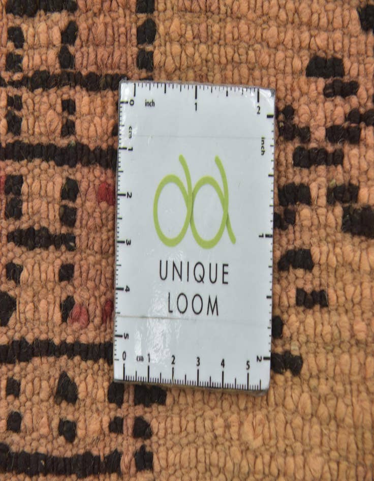 Detail image of  5' 4 x 9' 6  Hand Knotted Moroccan Wool Runner Rug